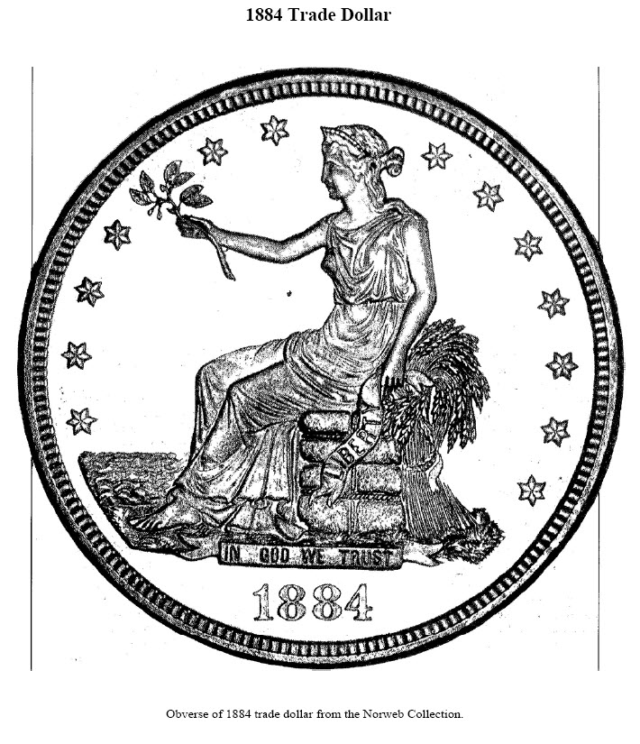 1884 Trade Dollar