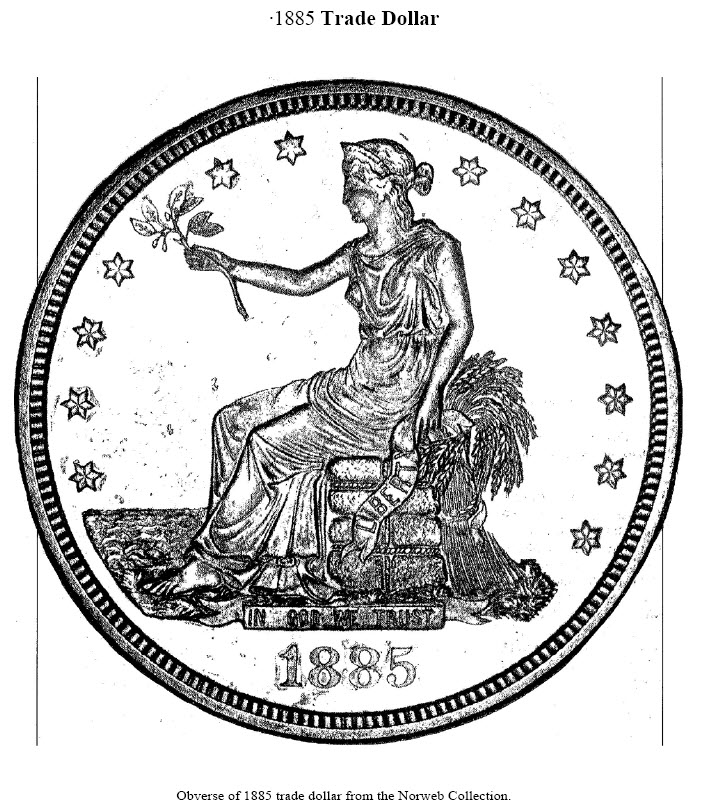 1885 Trade Dollar