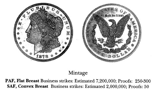 1878 7 Tail Feathers Morgan Dollar