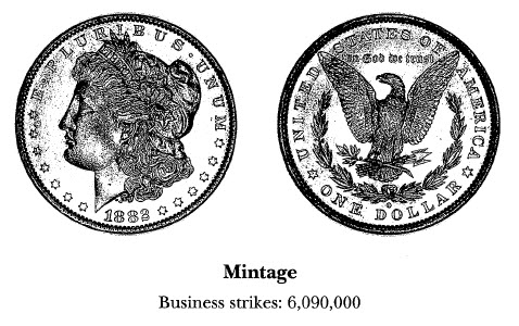 1882-0 Morgan Dollar