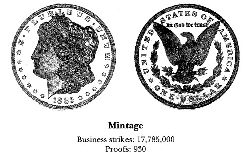 1885 Morgan Dollar