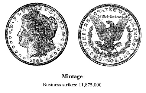 1889-0 Morgan Dollar