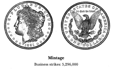 1891-S Morgan Dollar