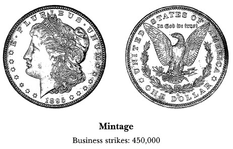 1895-0 Morgan dollar