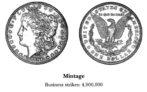 1896-0 Morgan Dollar