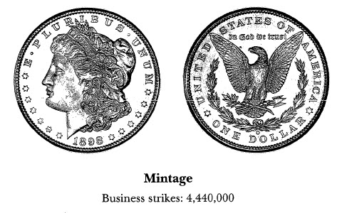 1898-0 Morgan Dollar