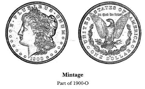 1900-0/CC Morgan Dollar