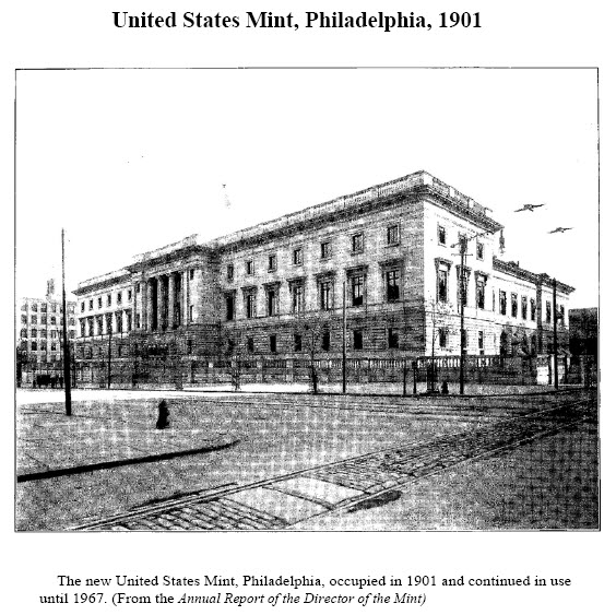 United States Mint, Philadelphia, 1901