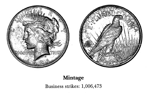 1921 Peace Dollar