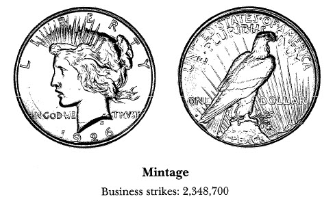 1926-D Peace Dollar