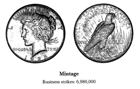 1926-S Peace Dollar