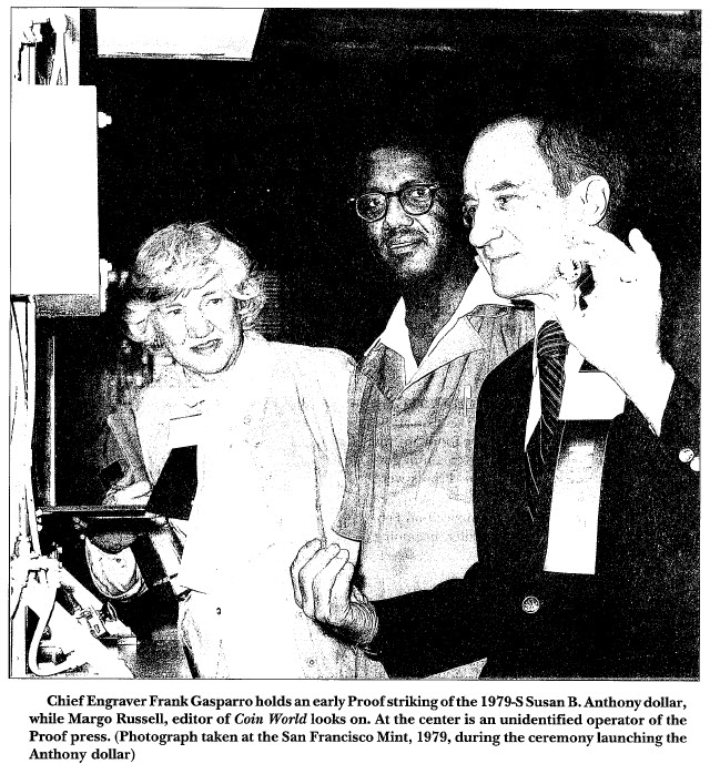 Susan B. Anthony Proof Striking