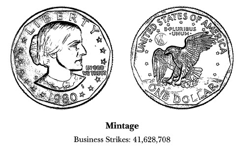 1980-D Anthony Dollar