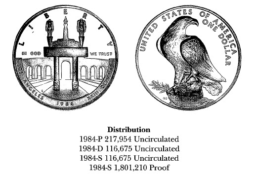 1984 Olympic Games $1