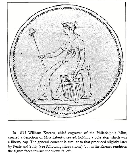 Miss Liberty, by William Kneass