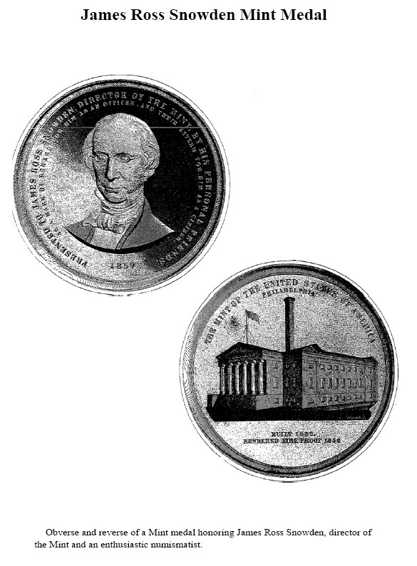 James Ross Snowden Mint Medal