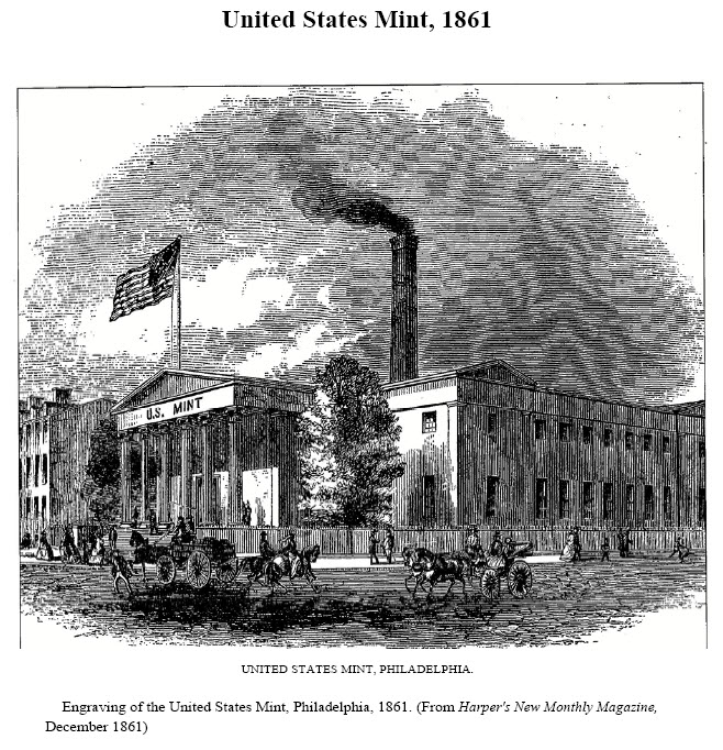 United States Mint, 1861