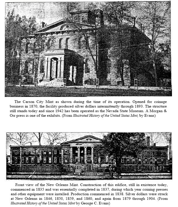 Two United States Branch Mints