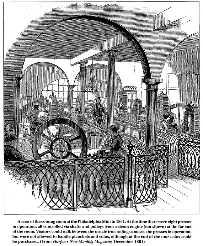 Coining Room at the Philadelphia Mint