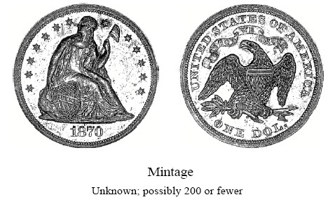 1870-S Liberty Seated