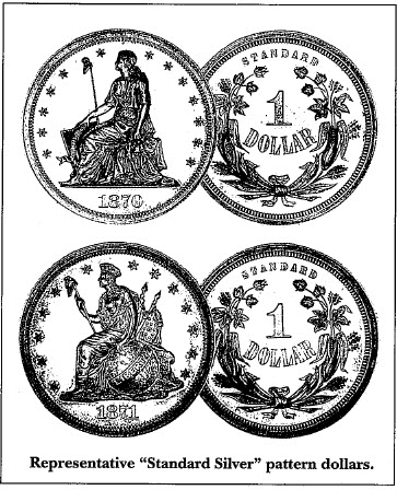 Representative Standard Silver pattern dollars