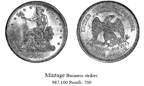 1874 Trade Dollar