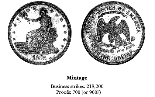 1875 Trade Dollar