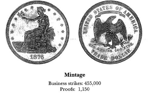 1876 Trade Dollar