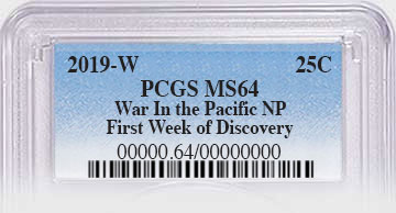 First Week of Discovery label
