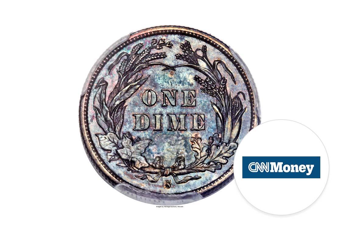 CNN Money: This Old Dime Just Sold For $2 Million