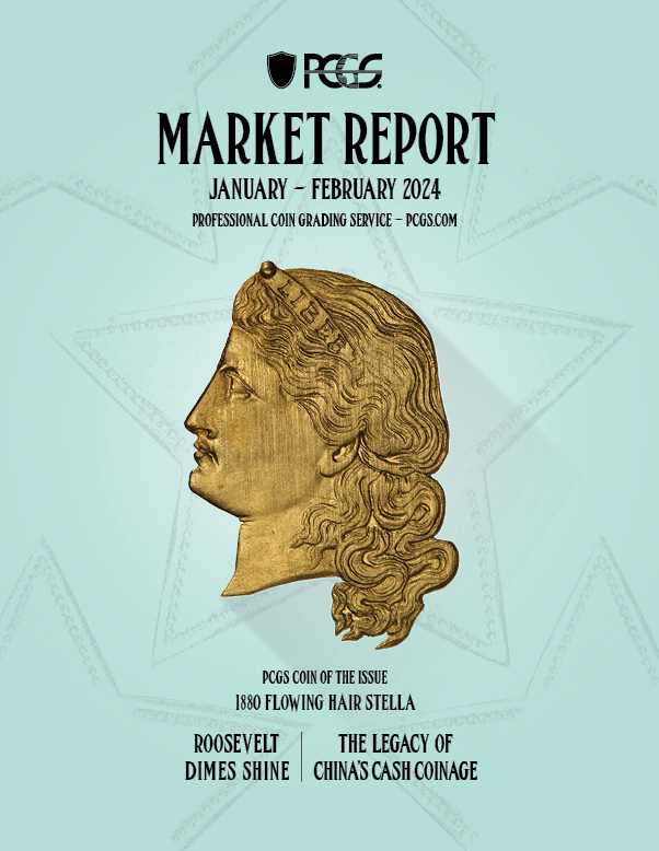 January/February 2024 PCGS Market Report cover
