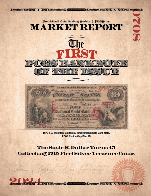 July/August 2024 PCGS Market Report cover