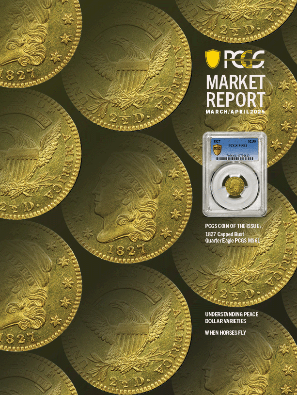 March/April 2025 PCGS Market Report cover