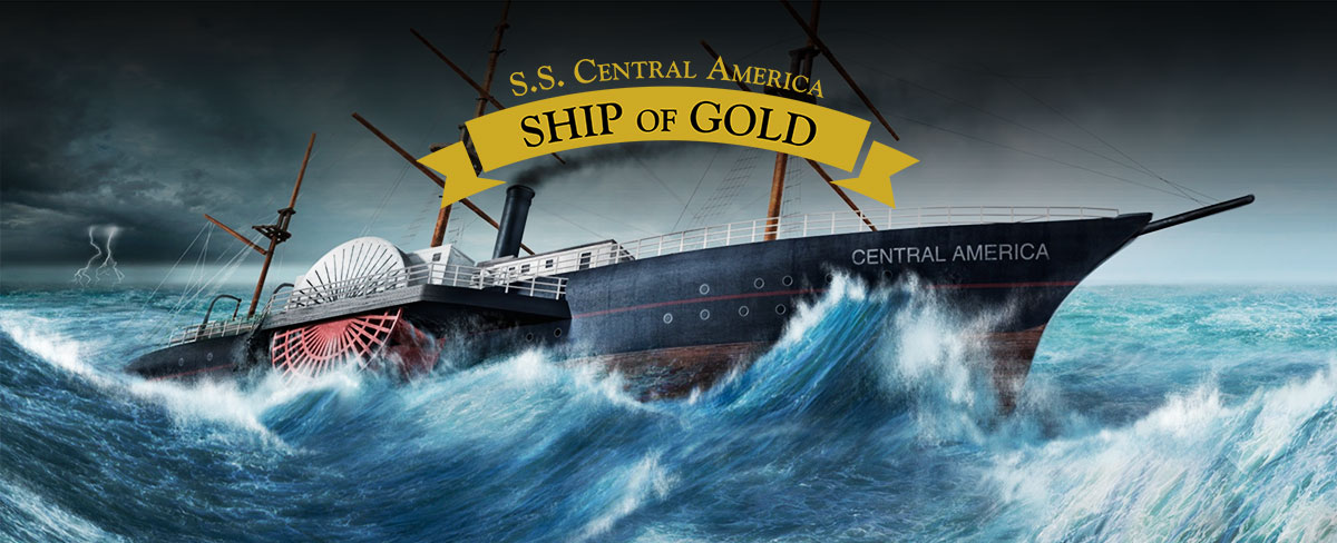 PCGS Grades the S.S. Central America Ship of Gold Coins - Home