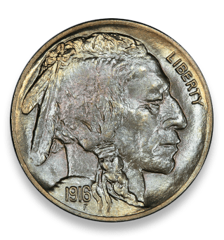 image of a buffalo nickel