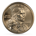 2000-P 'Cheerios' Sacagawea Dollar