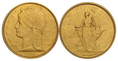 1906 $20 Gold Pattern J1773