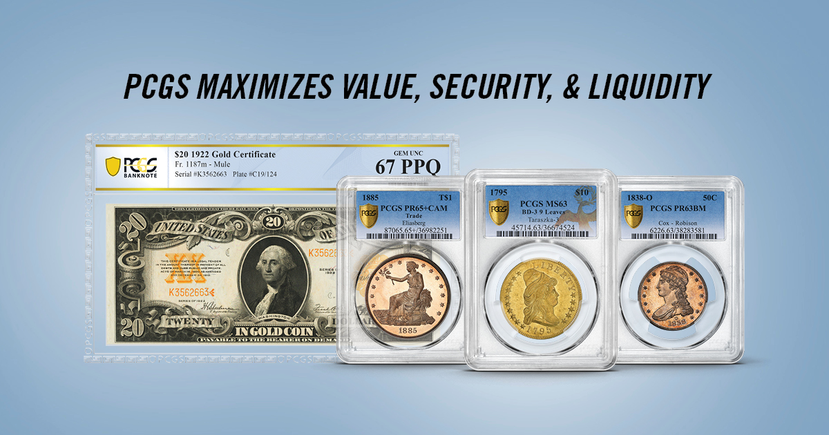 2022 PCGS Collectors Services and Fees: Coins
