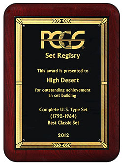 The Twelve Year Evolution of the PCGS Set Registry