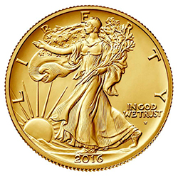 2016-W Gold Walking Liberty Half Dollars Released